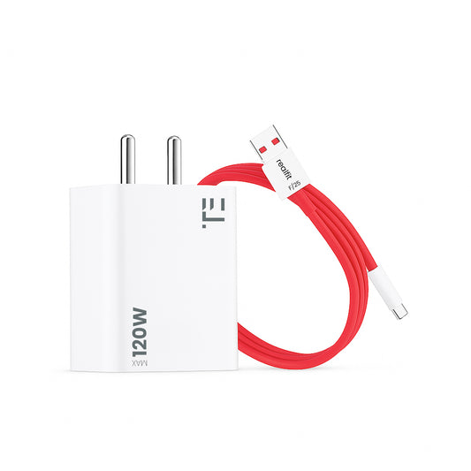 REALFIT 120 W Supercharge Wall Charger + High-Speed Cable Combo
