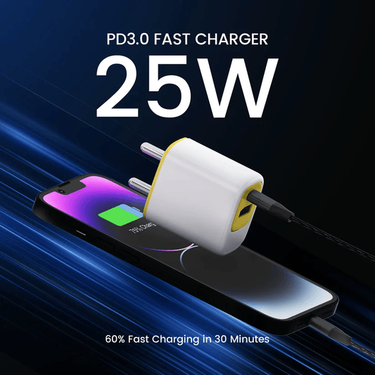 DeperAI 25W 2-in-1 Fast Charger[MFi-Certified]