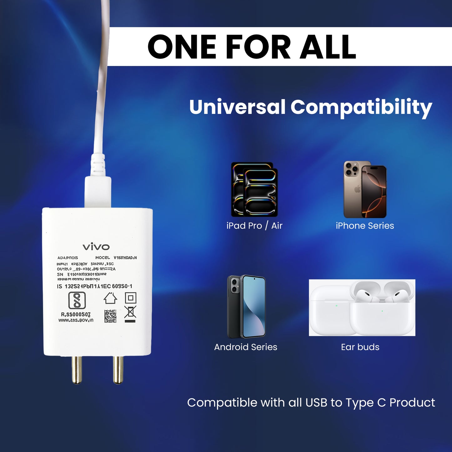 VIVO 18W Fast Charge Charger