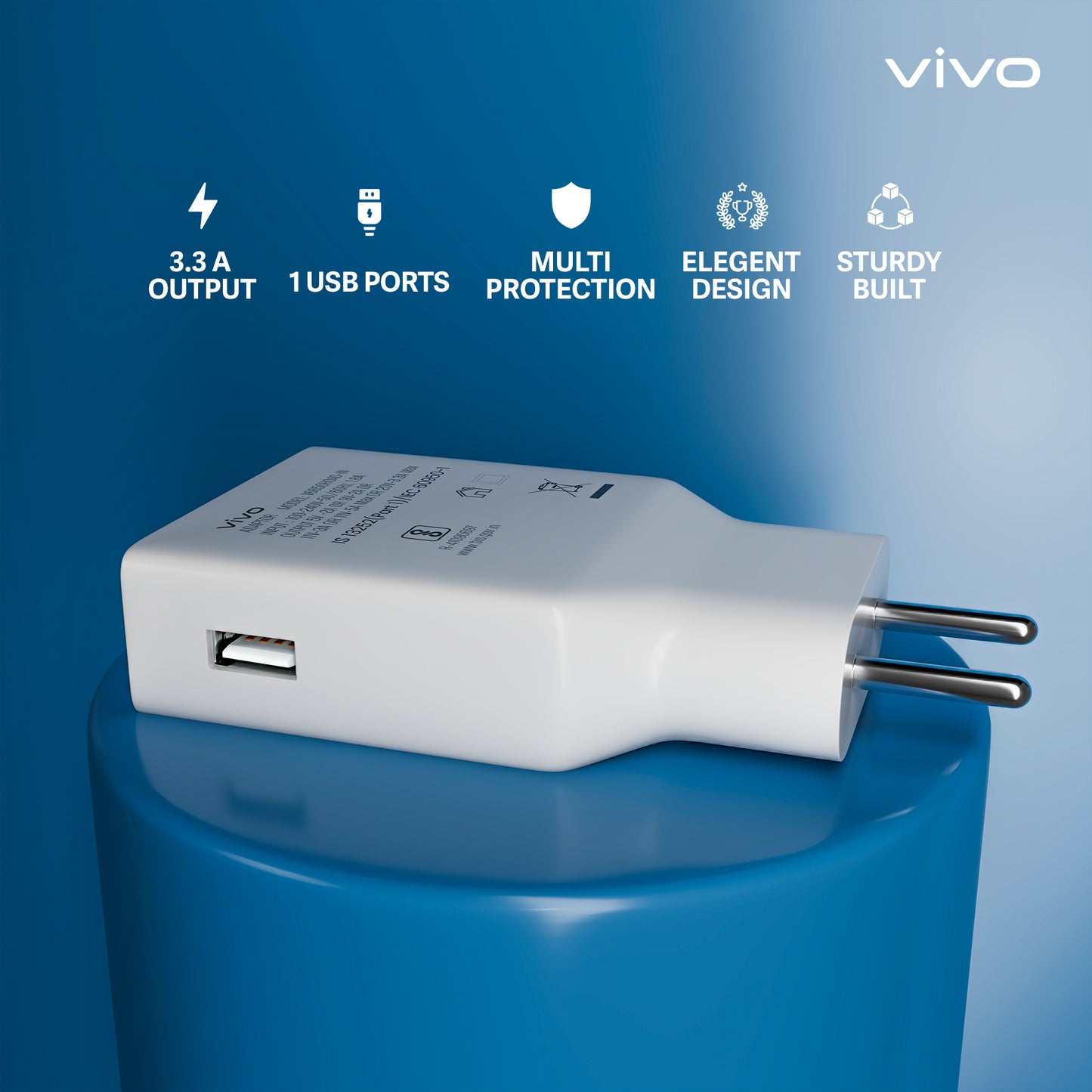 VIVO 15W Charger - Leodreams Mobiles