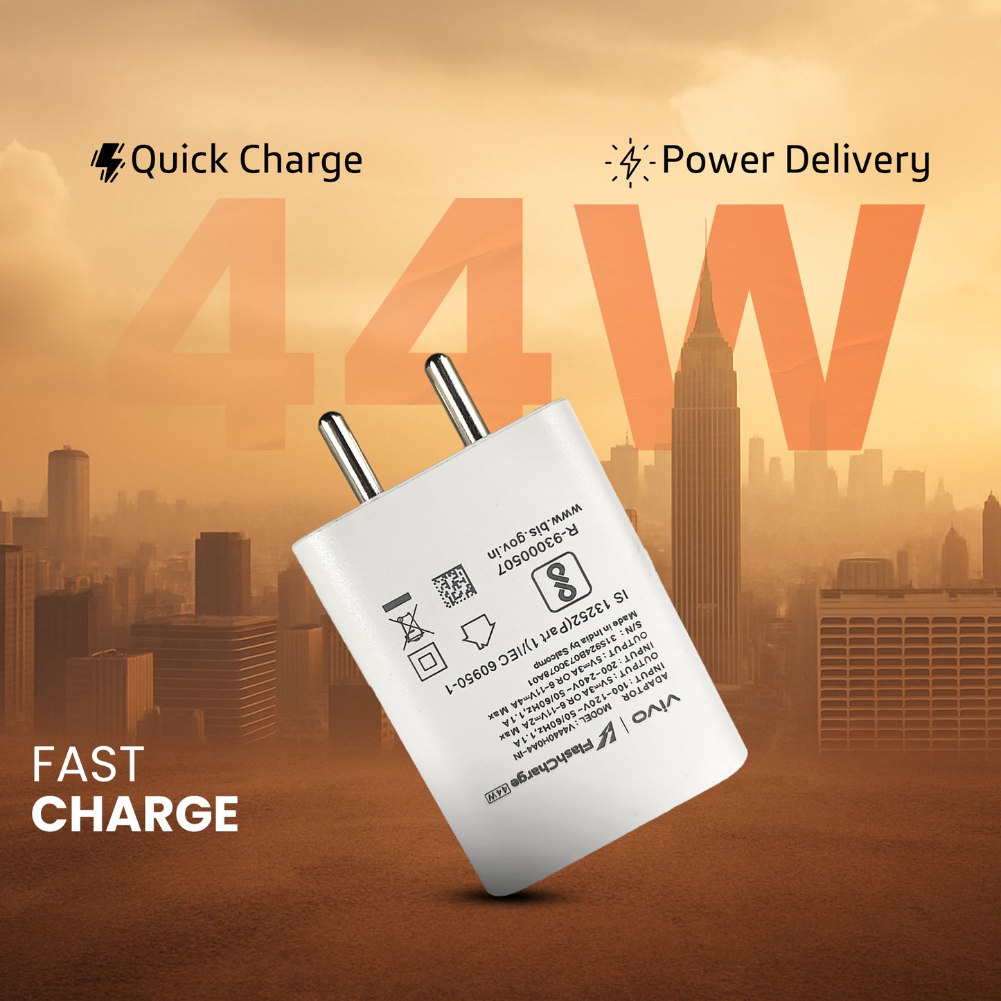 VIVO 44W Flash Charger