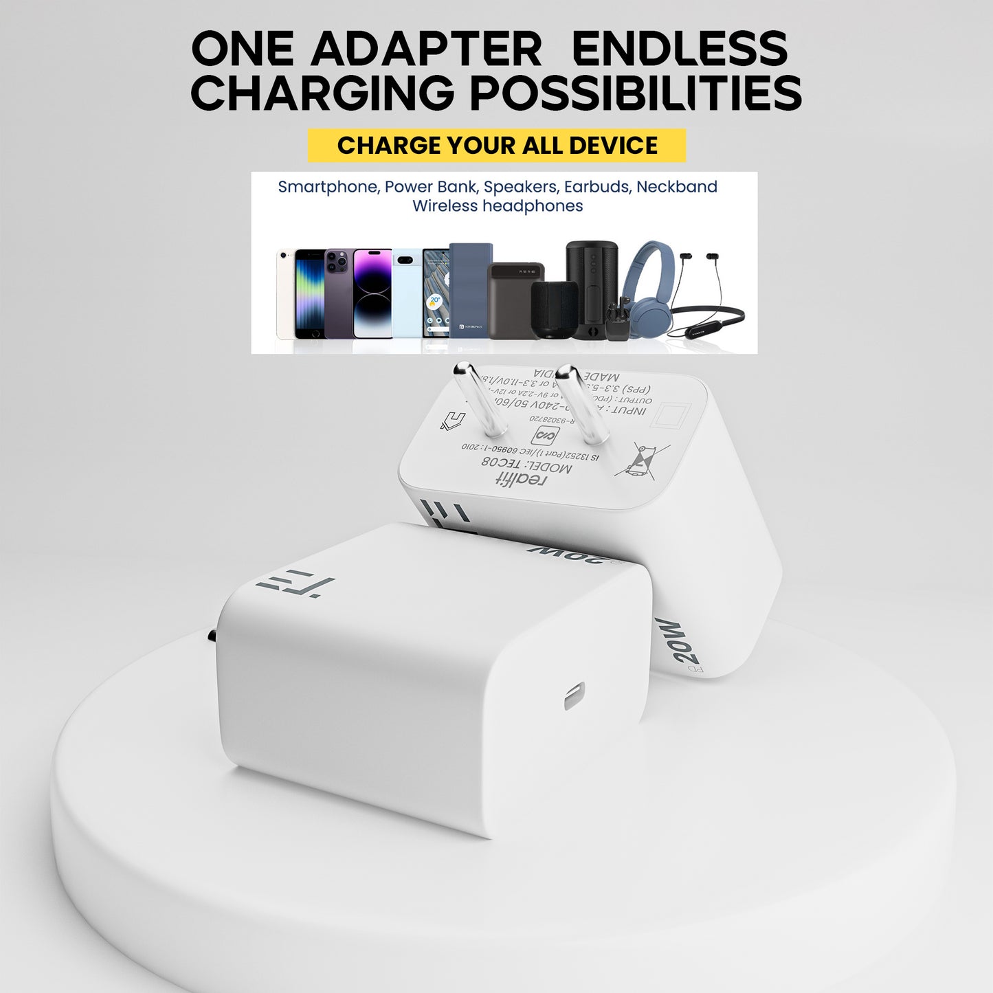 20W Flash Charge Adapter