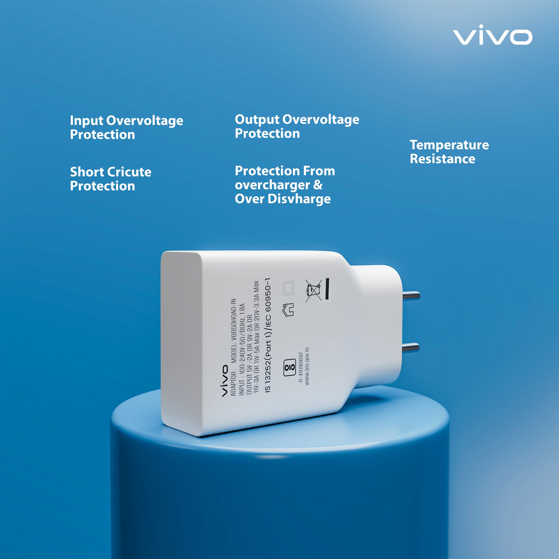VIVO 15W Charger - Leodreams Mobiles