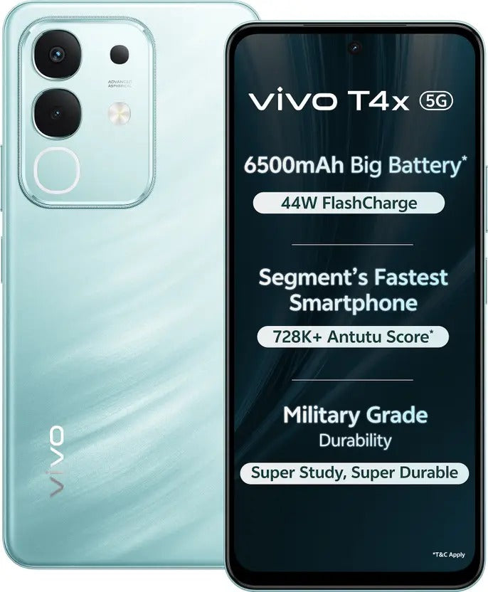 vivo T4x 5G Glacial Teal