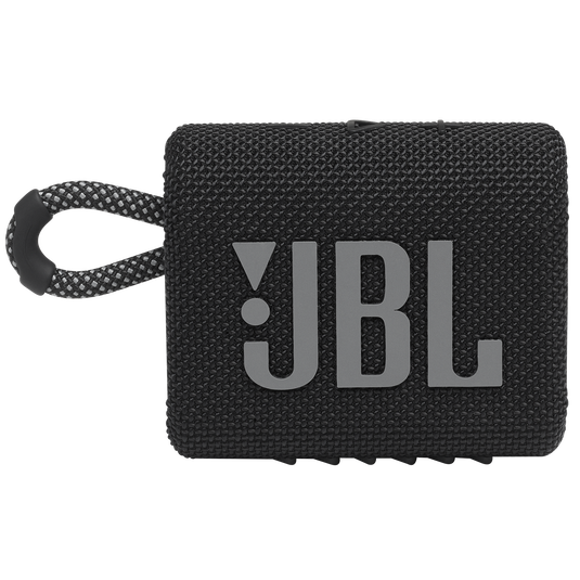 JBL Go 3 black portable speaker