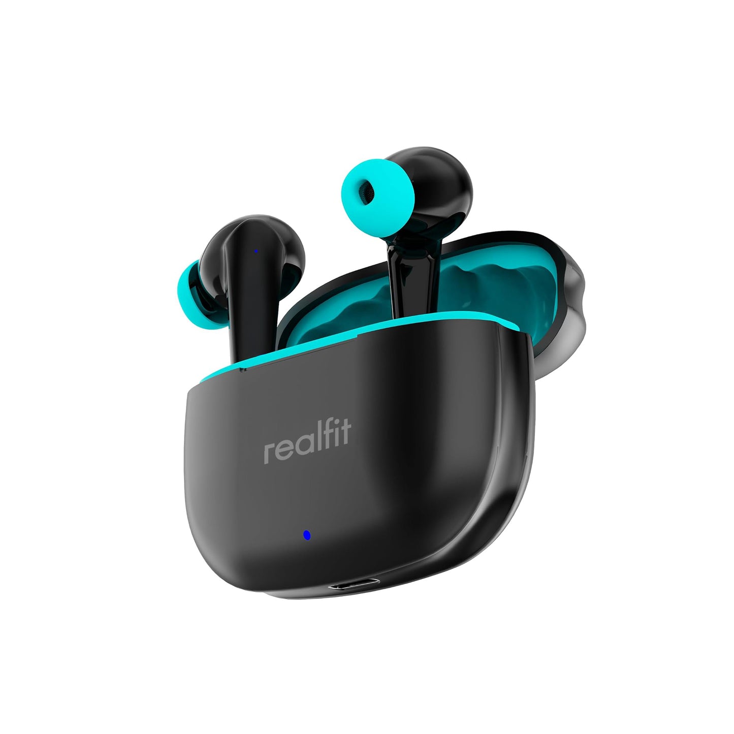 Realfit Buds TWS Earbuds: 13mm Driver, 200Hrs Battery, Bluetooth Headset