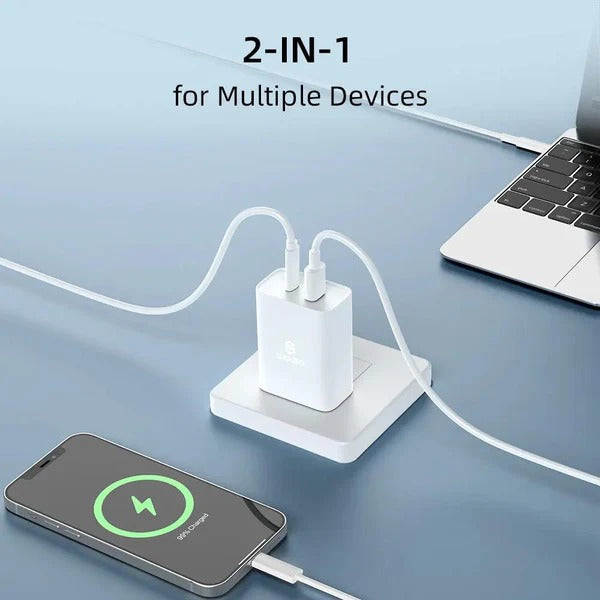 Ganbo 45W charger feature visual