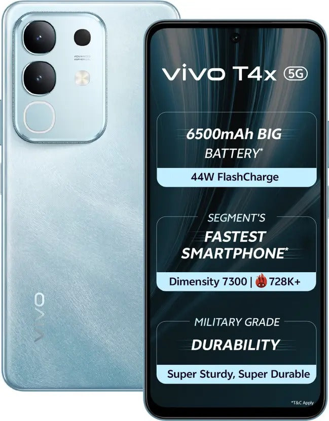 vivo T4x 5G Marine Blue